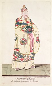 Chinese Emperor in Ceremonial Costume, from 